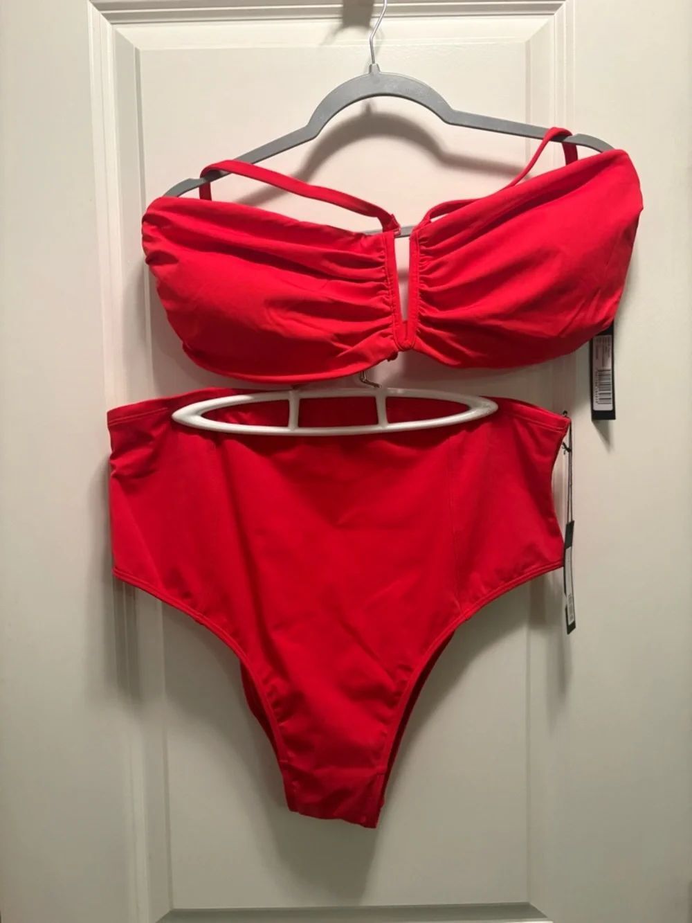 TA3 Converty Bandeau & Hi Cut Kini Bottom 2 pc Swimsuit SZ 2X NWT